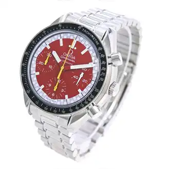 スピードマスター レーシング シューマッハモデル 赤 3510.61 Bランク 腕時計