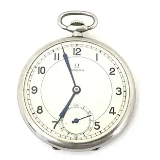手巻き 懐中時計 プラチナ Bランク 時計