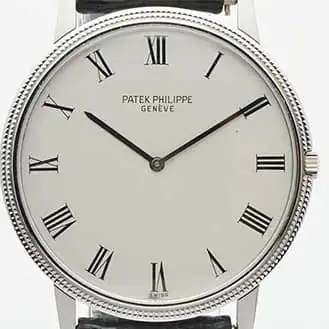 パテック フィリップ
  カラトラバ K18WG 手巻 腕時計