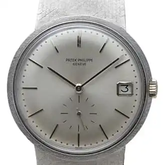 パテック フィリップ
ジュネーブ スモールセコンド K18WG 手巻 腕時計
