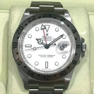 ロレックス エクスプローラーⅡ SS 腕時計