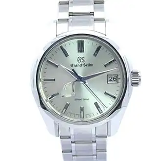 seiko GS メンズ腕時計 パワーリザーブ スプリングドライブ SS SBGA373 腕時計