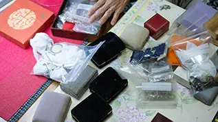 片付け中の様子