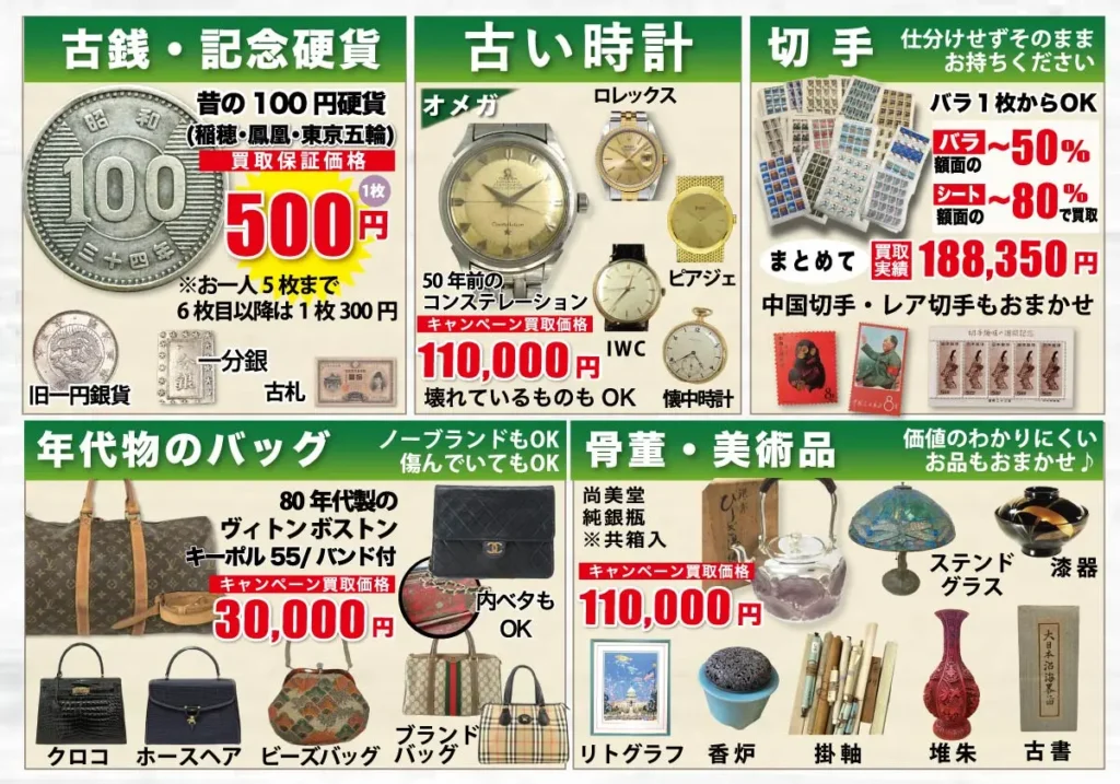 キャンペーン買取価格