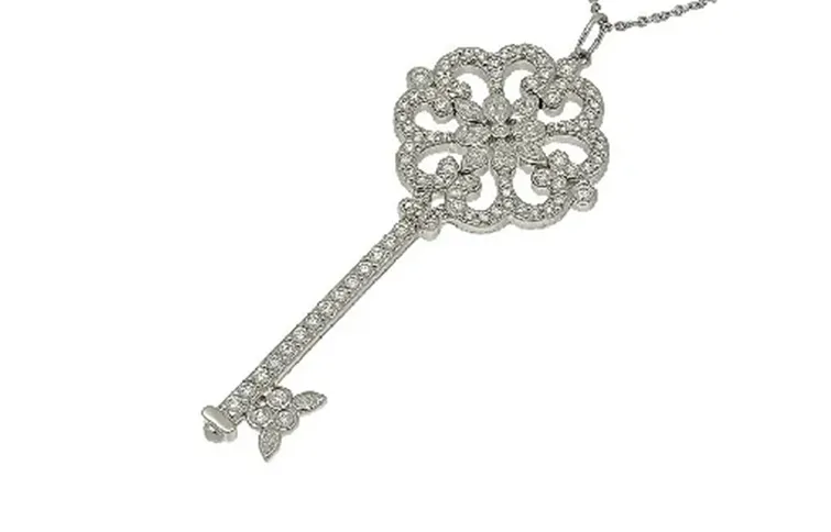 ティファニー プリムローズ ネックレス ダイヤモンド プラチナ