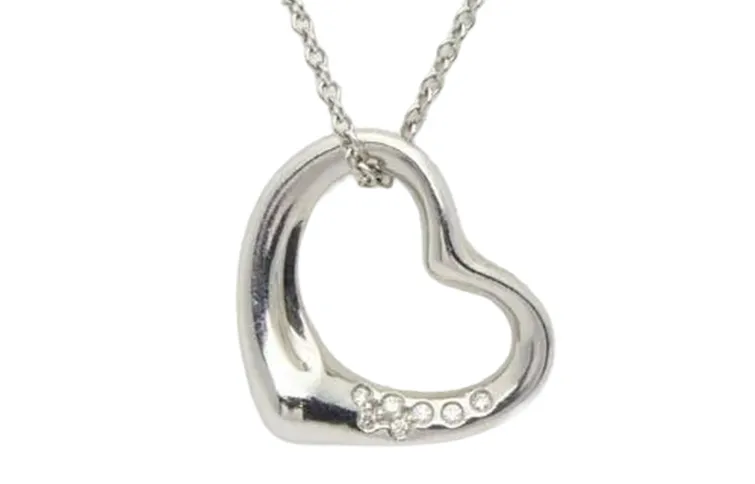 ティファニー ネックレス オープンハート スターリングシルバー