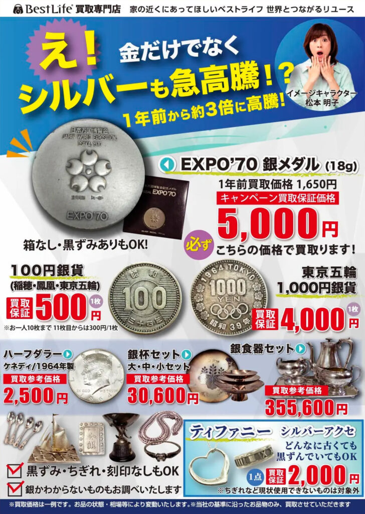 シルバーも急高騰